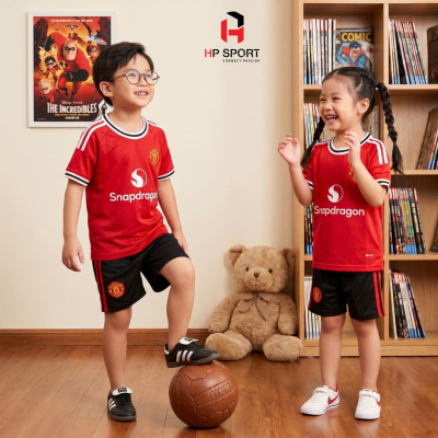 Áo bóng đá trẻ em CLB MU sân nhà