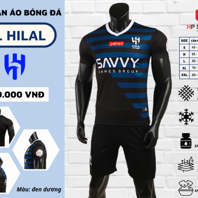 Áo CLB AL Hilal đen dương