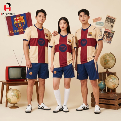 Áo CLB Barcelona sân khách 2026