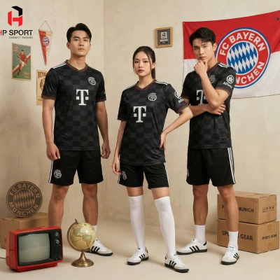 Áo CLB Bayern Munich đen 2026