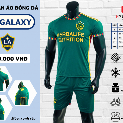 Áo CLB LA Galaxy xanh rêu