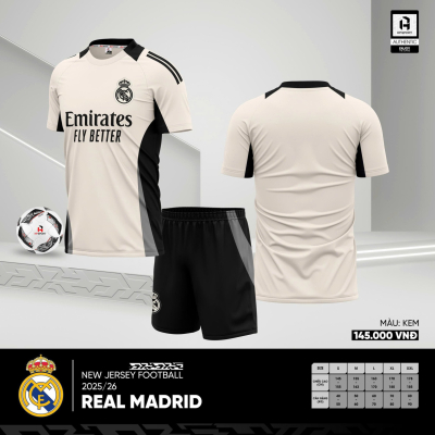 Áo CLB Real kem 2026