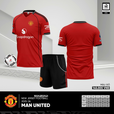Áo CLB Man United sân nhà 2025-2026