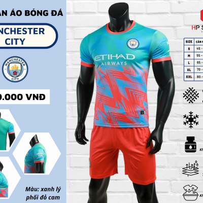 Áo CLB Man City 2023 xanh lý