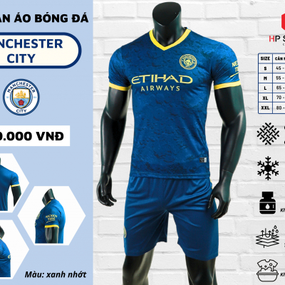 Áo CLB Man City 2023 xanh nhớt