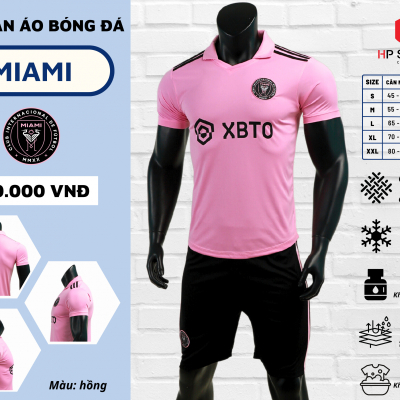 Áo đấu CLB Inter Miami Hồng