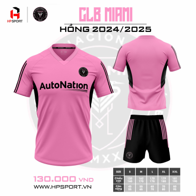 Áo CLB Inter Miami hồng