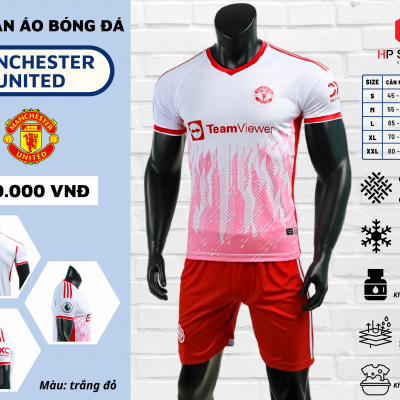 Áo đấu CLB Man United trắng 