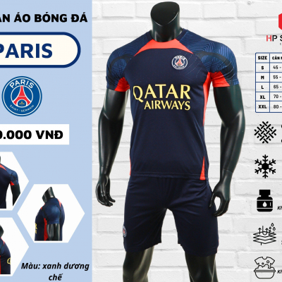 Áo đấu CLB PSG 2023 xanh dương