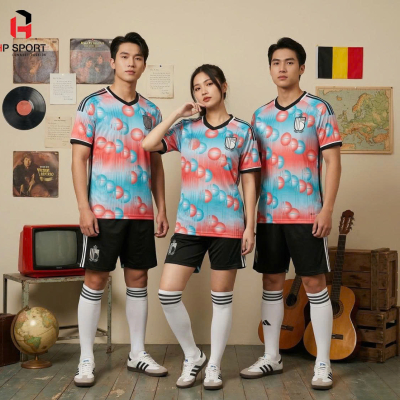 Áo đội tuyển Bỉ sân khách xanh ngọc 2026