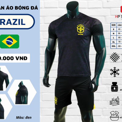 Áo thi đấu tuyển Brazil 2023 sân khách