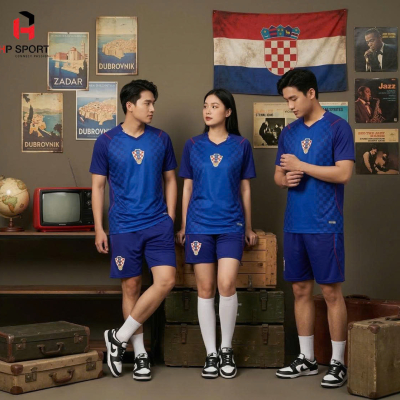 Áo đội tuyển Croatia sân khách 2026