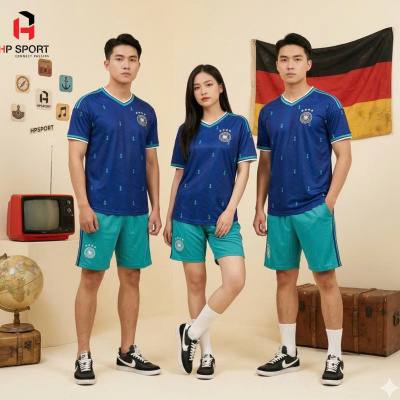 Áo đội tuyển Đức sân khách 2026