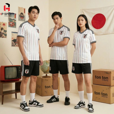 Áo đội tuyển Nhật sân khách trắng 2026