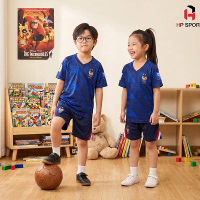 Áo bóng đá trẻ em đội tuyển Pháp