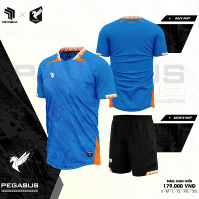 Áo không logo PEGASUS màu Xanh Da