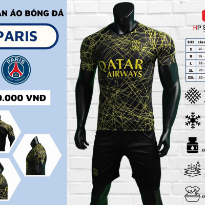 Áo đấu CLB PSG Vàng Đen