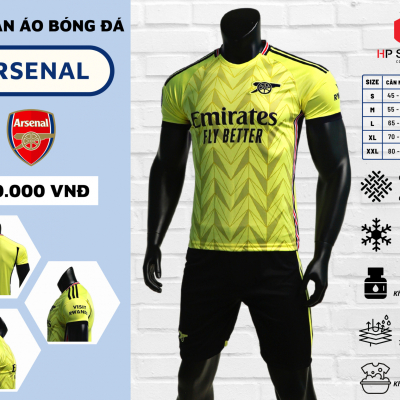 Áo đấu CLB Arsenal vàng