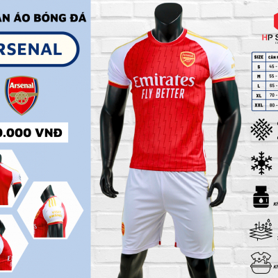 Áo đấu CLB Arsenal sân nhà