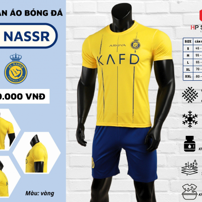 Áo đấu CLB AL Nassr vàng